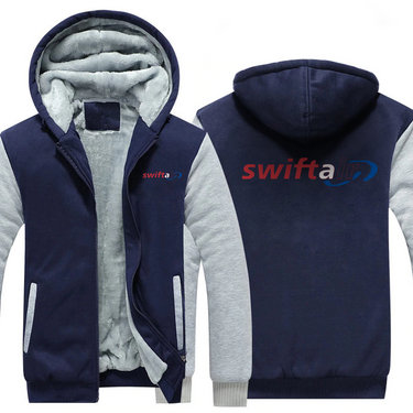 SWIFTA AIRLINES JACKETS FLEECE SWEATSHIRT